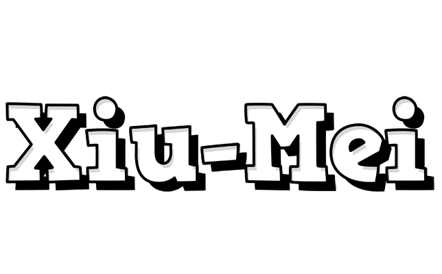 Xiu-Mei snowing logo