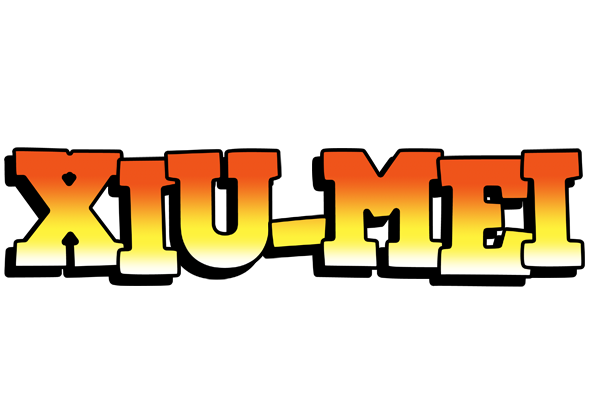 Xiu-Mei sunset logo