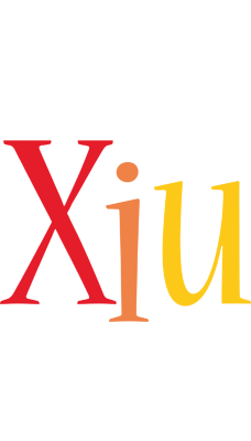Xiu birthday logo