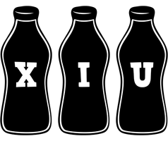Xiu bottle logo