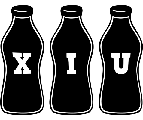 Xiu bottle logo