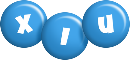 Xiu candy-blue logo