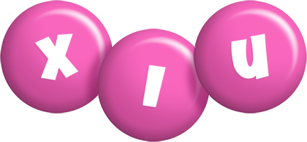 Xiu candy-pink logo