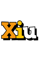 Xiu cartoon logo