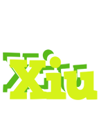 Xiu citrus logo