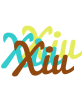 Xiu cupcake logo