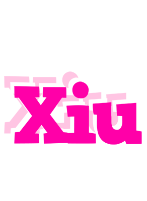 Xiu dancing logo