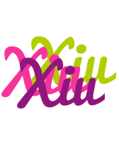 Xiu flowers logo
