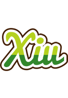 Xiu golfing logo
