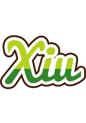 Xiu golfing logo