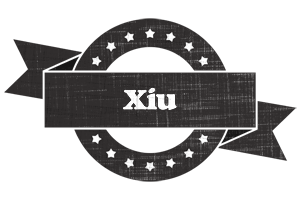 Xiu grunge logo