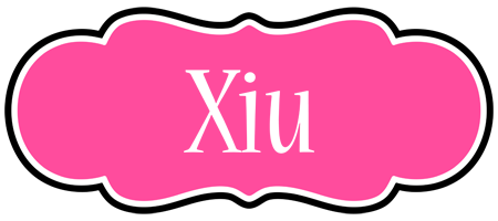 Xiu invitation logo