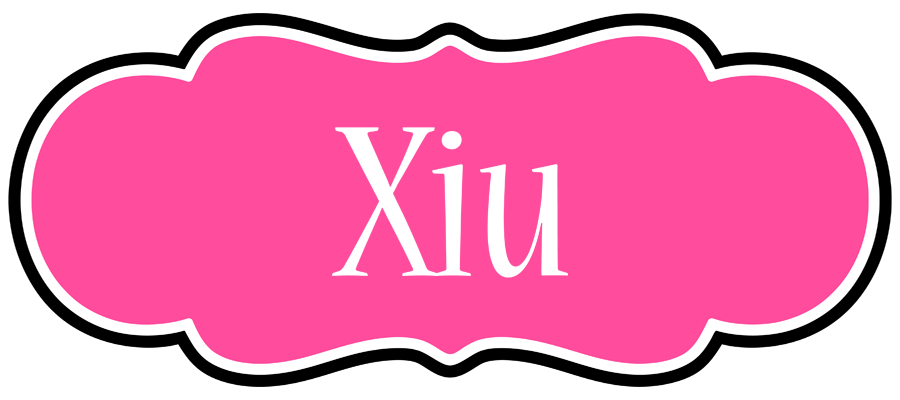 Xiu invitation logo