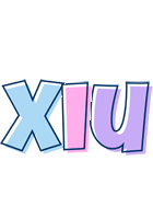 Xiu pastel logo