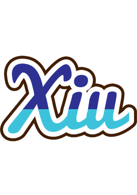 Xiu raining logo
