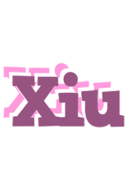 Xiu relaxing logo