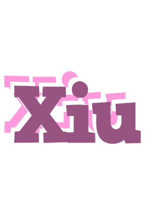 Xiu relaxing logo