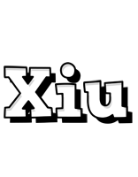Xiu snowing logo