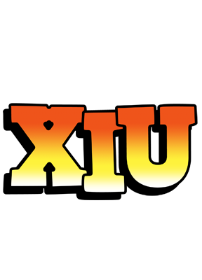 Xiu sunset logo