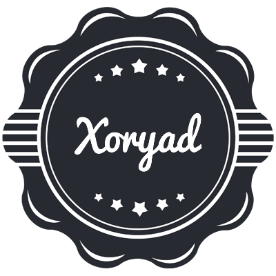 Xoryad badge logo