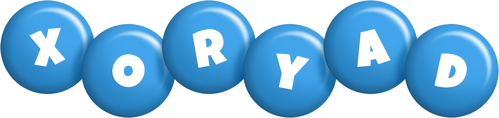 Xoryad candy-blue logo