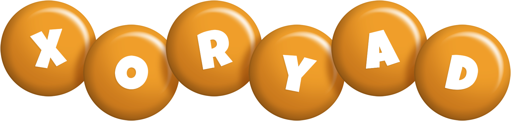 Xoryad candy-orange logo