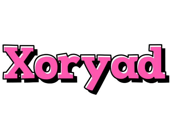 Xoryad girlish logo