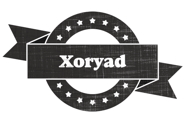 Xoryad grunge logo