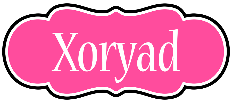Xoryad invitation logo