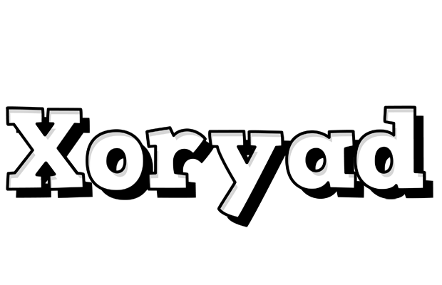 Xoryad snowing logo