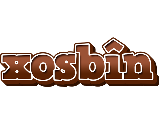 Xosbîn brownie logo