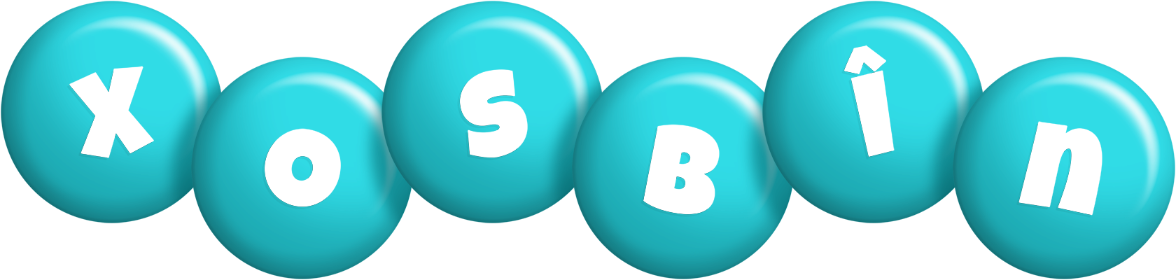Xosbîn candy-azur logo