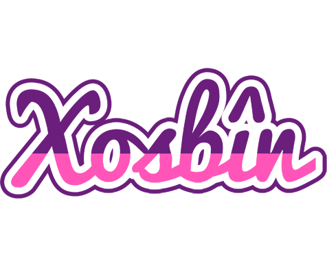 Xosbîn cheerful logo