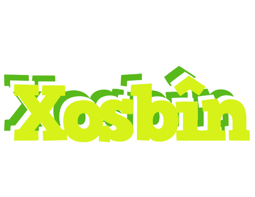 Xosbîn citrus logo