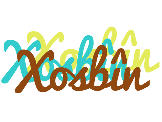 Xosbîn cupcake logo