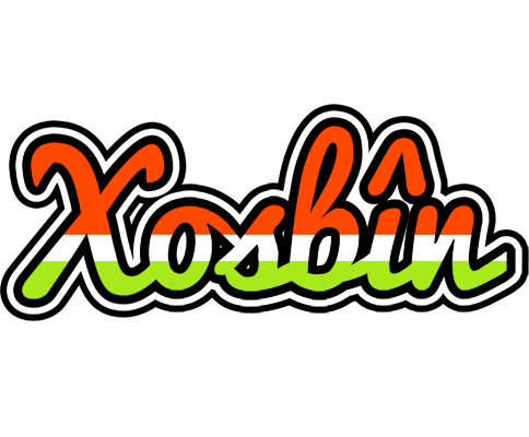 Xosbîn exotic logo