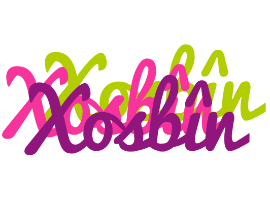 Xosbîn flowers logo