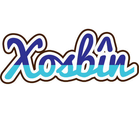 Xosbîn raining logo