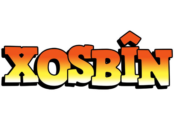 Xosbîn sunset logo