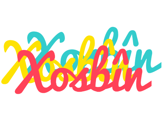 Xosbîn disco logo
