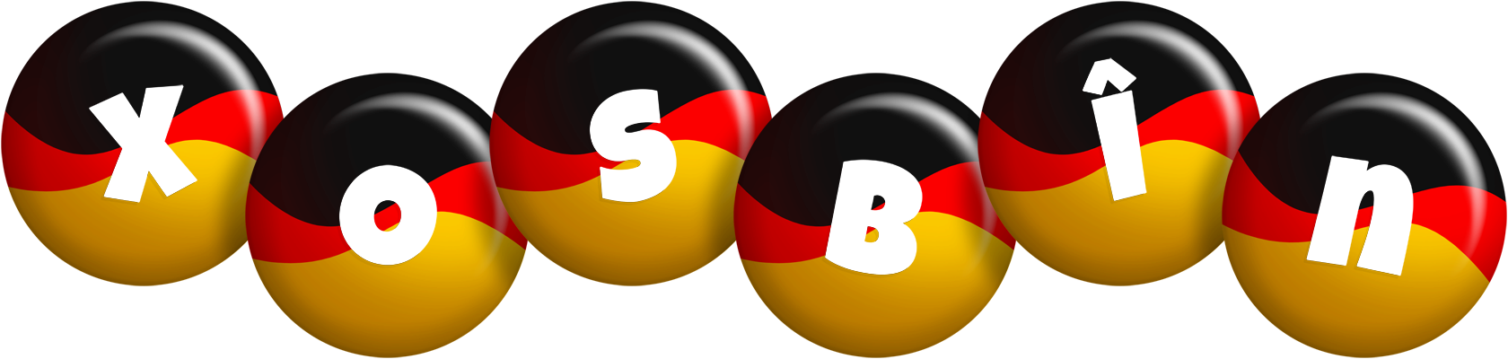 Xosbîn german logo