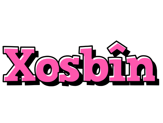 Xosbîn girlish logo