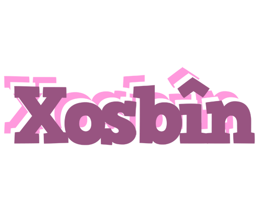 Xosbîn relaxing logo