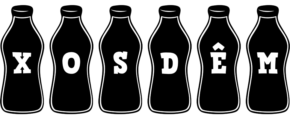 Xosdêm bottle logo