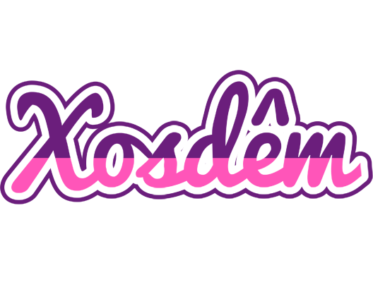 Xosdêm cheerful logo