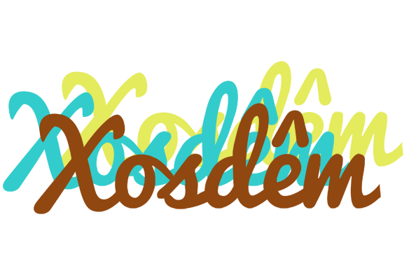 Xosdêm cupcake logo