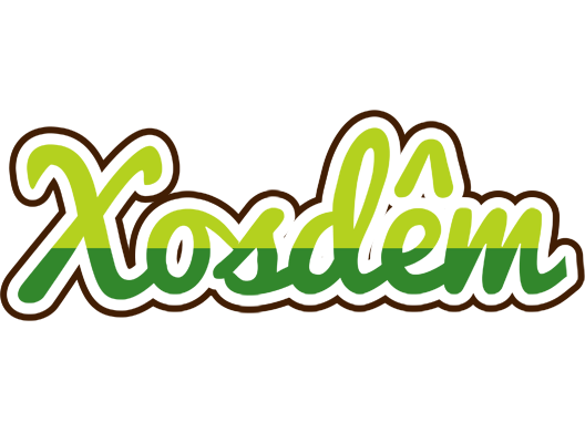 Xosdêm golfing logo