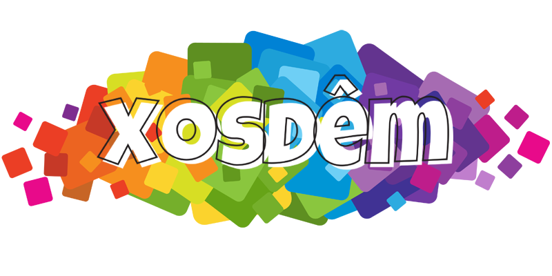 Xosdêm pixels logo