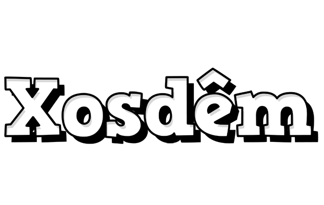 Xosdêm snowing logo