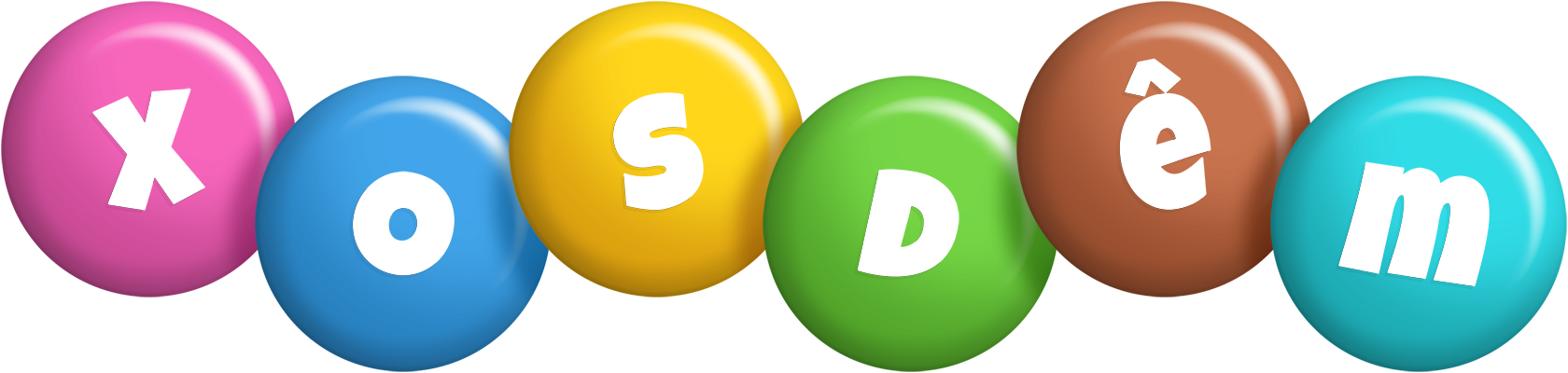 Xosdêm candy logo